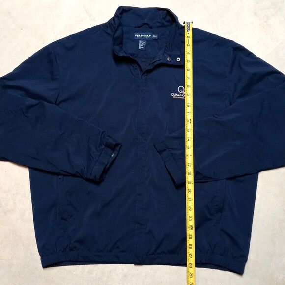 Polo Ralph Lauren Golf Jacket Size XL Quail Hollow Full Zip Windbreaker - Picture 6 of 7
